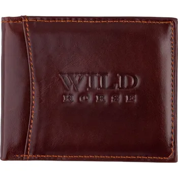 Peněženka Pánská kožená peněženka Wild Horse hnědá