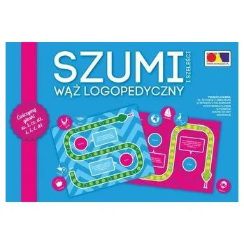 Cizojazyčná kniha Szumi i szeleści - wąż logopedyczny