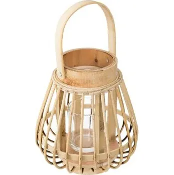 Lucerna Ratanová lucerna na svíčku H16