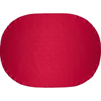 ubrus LIVARNO home Žakárový ubrus s běhounem (oválná, červená)
