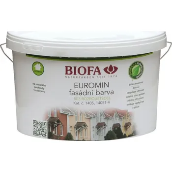 Fasádní barva Biofa EUROMIN Fasádní barva Odstín: Bílá
