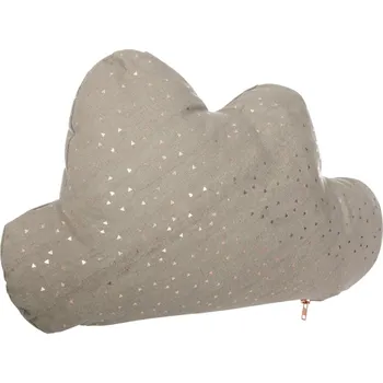 Dekorativní polštářek Šedý dekorační polštář Cloud