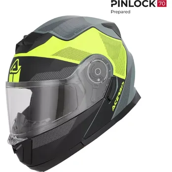 Helma na motorku Acerbis Přilba Acerbis SEREL 22-06 černá/fluo žlutá černá/fluo žlutá M