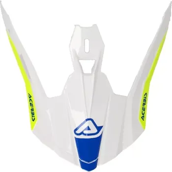 Helma na motorku Acerbis kšilt přilby Acerbis CARBON 22-6 bílá/černá