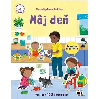 Samolepková knižka Môj deň Kniha