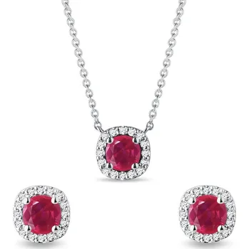 Souprava šperků KLENOTA S0317702 červená