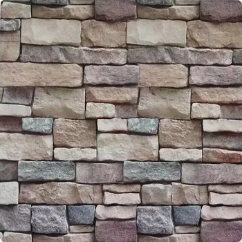 Úložný box Samolepicí vinylová tapeta 3D na zeď, imitace cihel 45cm x 10m (4,5 m²) (Tapeta je samolepicí, takže není potřeba používat lepidlo, což znamená rychlou, čistou a příjemnou práci, kterou zvládnete sami bez nutnosti najímat montážní tým. Stačí odlepit ochra