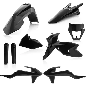 Acerbis sada plastů ACERBIS pro KTM EXC/EXC-F 17/19 černý černá