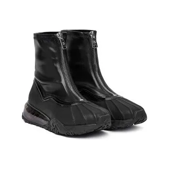 Dámská móda DKNY Polokozačky K4500473 Černá 39