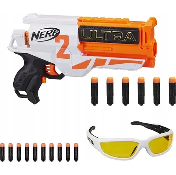 Dětská zbraň PISTOLE NERF ULTRA TWO REVOLVER AUTOMAT + VISIONPACK BRÝLE A ŠIPKY