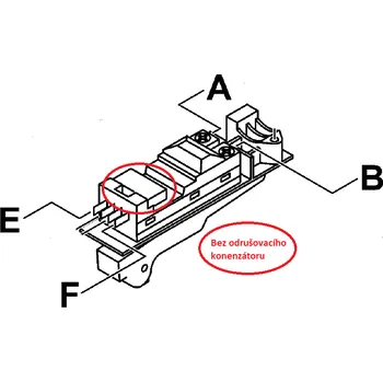 MAKITA 651179-6 vypínač 4112HS, GA7020S,GA7030S,GA7040S,GA9020S,GA9030S a GA9040S old65117