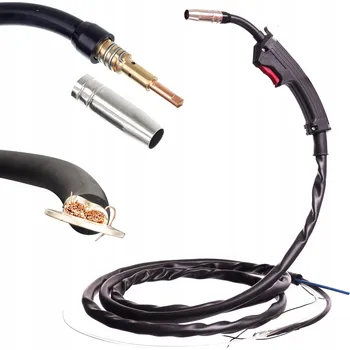 Příslušenství ke svářečce Svařovací hořák MK14 TW14 2,5m s VENTILEM SGA MIG MAG Migomat