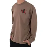 TRIKO HURLEY BOLT L/S - hnědá - XL + při osobním odběru 1 130 Kč