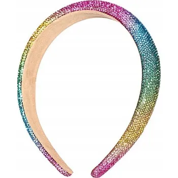 Čelenka ČELENKA DISCO PARTY DUHOVÁ MALÉ DIAMANTY BAREVNÁ SILVESTR KARNEVAL