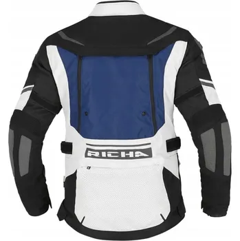 Moto bunda Bunda Richa Infinity II Adventure Light Grey Blue Red L