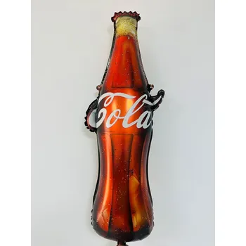 Balónek Fóliový balónek – Láhev Coly 38 x 91 cm