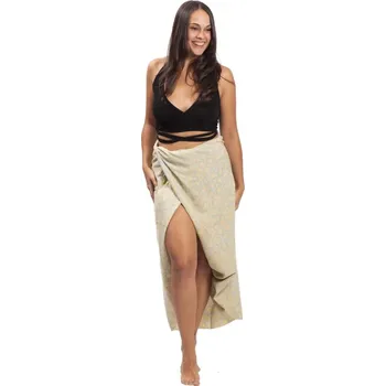 Šátek Sarong BALI BATIK světle zelený X.