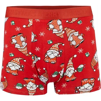 Vánoční boxerky s Mikulášem, pánské, vánoční Dárek XL