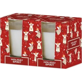 Svíčka Maják Svíčka 2ks Emocio 52x65mm Holiday Spirit/krabička
