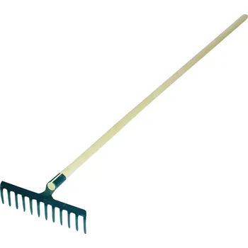 Hrábě hrábě železné 12 zubů s násadou 160 cm