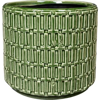 Květináč Obal Floor zelený D10 H9