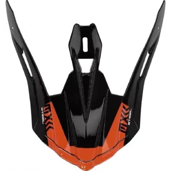 Helma na motorku Acerbis kšilt k přilbě Acerbis X-PRO VTR/STEEL CARBON bílá/oranž