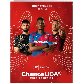 Příslušenství ke karetním hrám Sportzoo Chance Liga 2025/26 série 1 deskové album