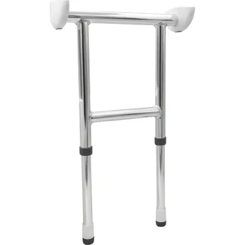 Dávkovač mýdla Podpěra po sklopné sedátko do sprchového koutu, bílá