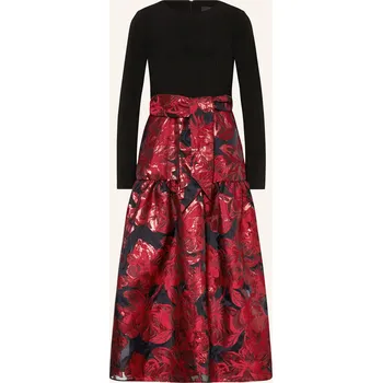 Dámské šaty Adrianna Papell Dámské Večerní Šaty Ze Směsi Materiálů, černá...