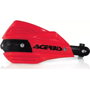 Chránič ruky pro motocykl Acerbis chránič páček X Factor červená