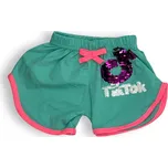 Tik Tok Dívčí kraťasy Tiktok 01 Barva: Mentolová, Velikost: 98