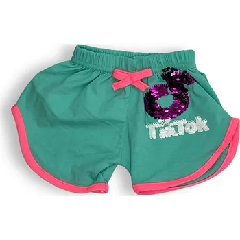 Dívčí kraťasy Tik Tok Dívčí kraťasy Tiktok 01 Barva: Mentolová, Velikost: 98