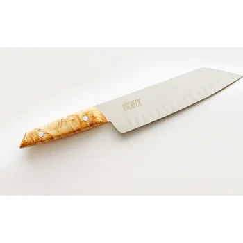 Kuchyňský nůž F. Dick VIVUM Santoku nůž se speciálním výbrusem 18 cm - limitovaná edice BUCHECK