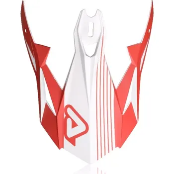 Helma na motorku Acerbis kšilt k přilbě Acerbis X-TRACK červená