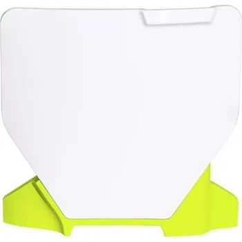 Race Tech Číslová tabulka pro TC 23-26, FC 23-26 bílá/žlutá bílá/žlutá