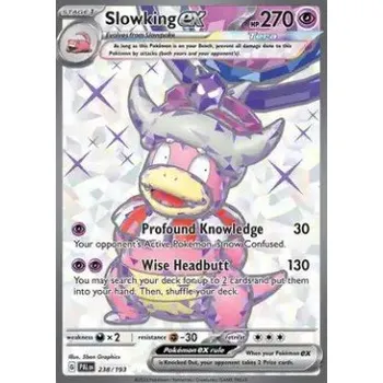 Karetní hra Pokémon PAL 238/193 Slowking ex - Paldea Evolved