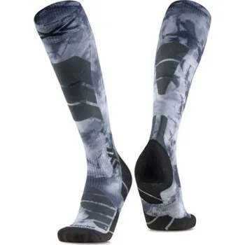 Pánské oblečení Lyžařské ponožky X-SOCKS® Ski Expert Wild OTC tiedye X black/white vel. 42/44