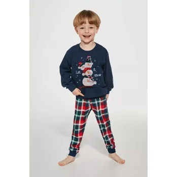 Chlapecké pyžamo Chlapecké pyžamo Cornette Kids Snowman 2 593/154 velikost 98/104 (593154)