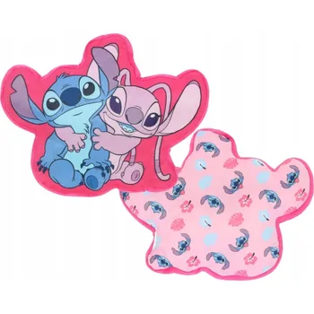 Polštář POLŠTÁŘ LILO & STITCH DISNEY TVAROVANÝ 3D PLYŠOVÁ HRAČKA PLYŠOVÁ STITCH