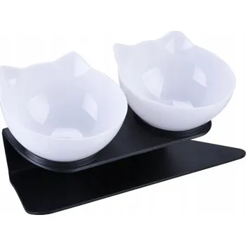 Miska pro psa Sada dvou misek na krmení WschodnieOkazje, plastové, 300 ml