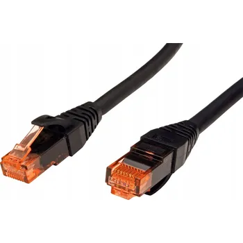 Síťový kabel Patchcord Roline U/UTP 6 RJ45 / RJ45 5 m černý