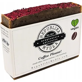 Mýdlo Republika Mydła kávové mýdlo Coffee Please! 110g