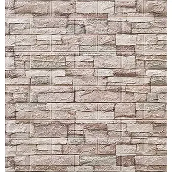 Úložný box Samolepicí panely 3D cihlové tapety - 1x kus 77 cm x 70 cm (0,54 m2) tmavá cihla (Panely jsou samolepicí, nevyžadují tedy použití lepidla, a proto - jde o rychlou, čistou a příjemnou práci, kterou zvládnete sami, aniž byste museli najímat montážní týmy. P