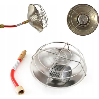 Turistický vařič Plynový ohřívač na propan-butanovou láhev 0,5-5 kg pro terasu a kempování SMYK