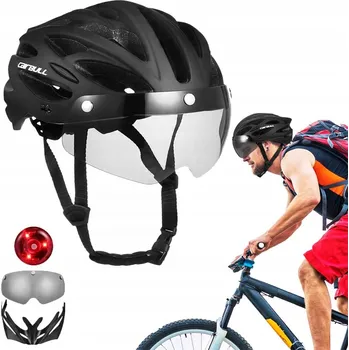 Cyklistická přilba NASTAVITELNÁ CYKLISTICKÁ HELMY S 59-61 cm Síťované větrací otvory