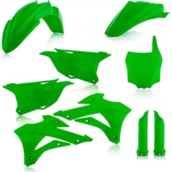 Acerbis sada plastů ACERBIS pro KAWASAKI KX85 14-21, KX100 14-21 zelená