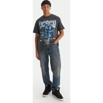 Pánské tričko DC Shoes T-Shirt Skull Shock EDYZT0435 Černá Regular Fit XS