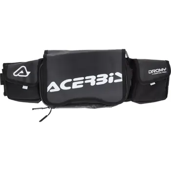 Ledvinka Acerbis ledvinka s picím vakem DROMY LOGO WAIST černá/bílá