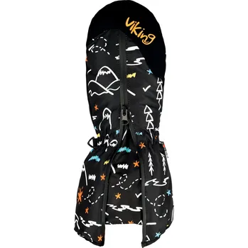 Rukavice Dětské palčáky Snoppy - black - velikost 5