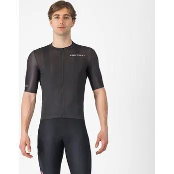 cyklistický dres CASTELLI Cyklistický dres s krátkým rukávem - UNLIMITED ENTRATA 3 - černá 3XL